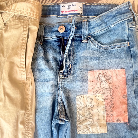 4 Abercrombie’s pants 11/12 for girl like new - Picture 4 of 6